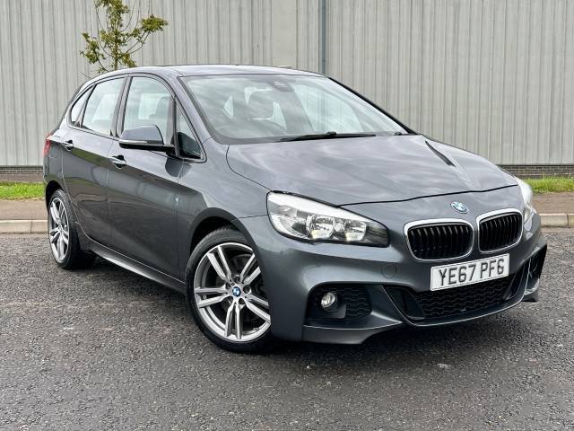 BMW 2 Series 1.5 225xe M Sport 5dr [Nav] Auto Hatchback Petrol / Electric Hybrid Grey