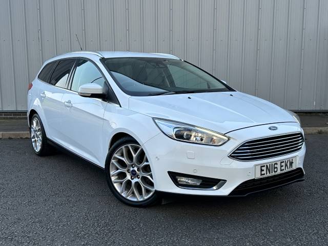 Ford Focus 2.0 TDCi Titanium X 5dr Powershift Estate Diesel White