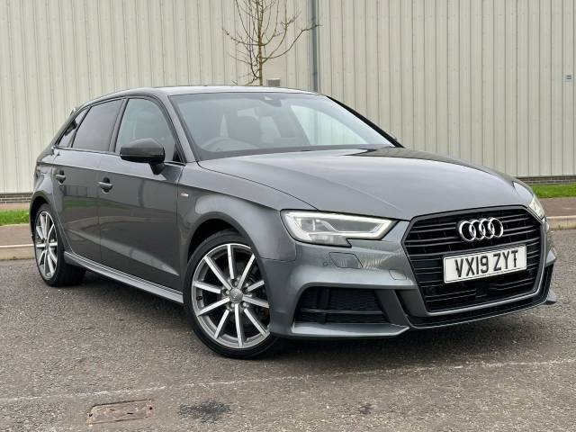 Audi A3 2.0 35 TDI Black Edition 5dr S Tronic Hatchback Diesel Grey