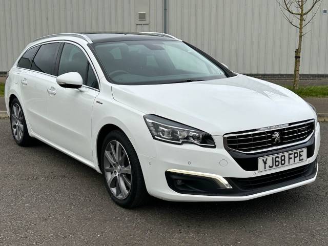 Peugeot 508 2.0 BlueHDi 150 GT Line 5dr Estate Diesel White