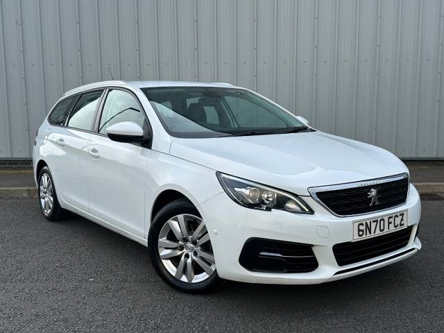 Peugeot 308 1.5 BlueHDi 130 Active 5dr Estate Diesel White