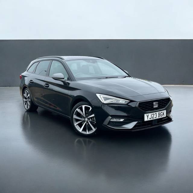 SEAT Leon 2.0 TSI EVO FR Sport 5dr DSG Estate Petrol Black