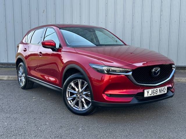 Mazda CX-5 2.2d Sport Nav+ 5dr Estate Diesel Red