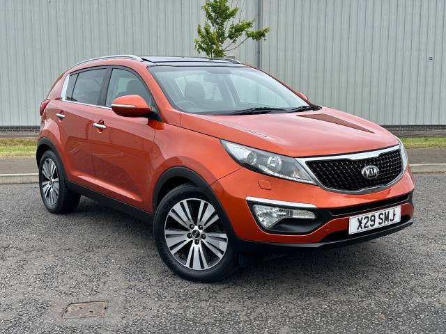Kia Sportage 1.7 CRDi ISG 3 5dr [Sat Nav] Estate Diesel Orange