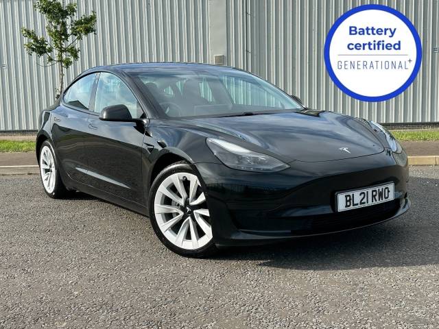 Tesla Model 3 0.0 Standard Plus 4dr Auto Saloon Electric Black
