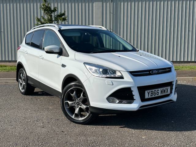 Ford Kuga 2.0 TDCi 180 Titanium X 5dr Powershift Hatchback Diesel White