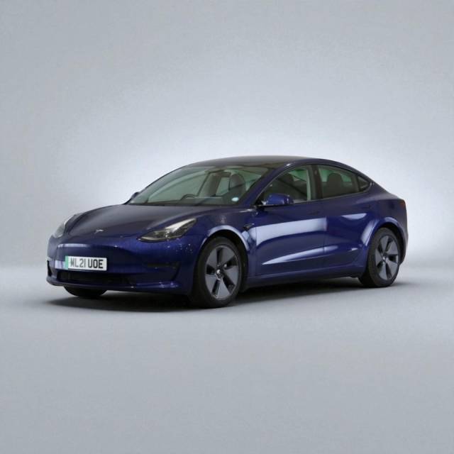 Tesla Model 3 Standard Range Plus Saloon Electric Blue