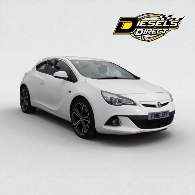 Vauxhall Gtc 1.6 CDTi 16V ecoFLEX 136 Limited Edition 3dr Hatchback Diesel White