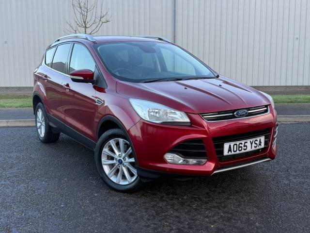 Ford Kuga 2.0 TDCi 150 Titanium 5dr 2WD Hatchback Diesel Red