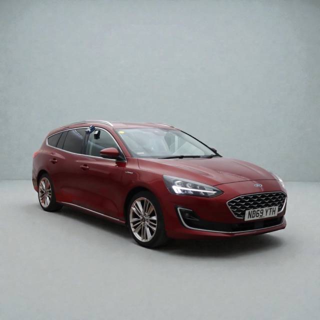 Ford Focus-vignale 1.5 EcoBlue 120 5dr Estate Diesel Red