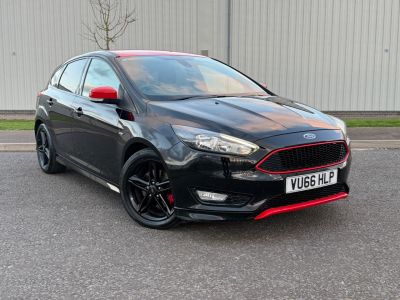 2016 FORD FOCUS 1.5 ECOBOOST 182 ZETEC S BLACK 5DR 2016 66 FORD FOCUS 1.5... photo