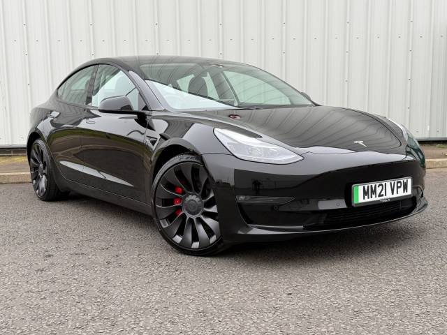 Tesla Model 3 0.0 Performance AWD 4dr [Performance Upgrade] Auto Saloon Electric Black