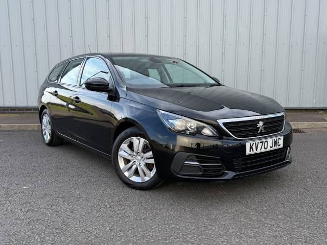 Peugeot 308 1.5 BlueHDi 100 Active 5dr Estate Diesel Black