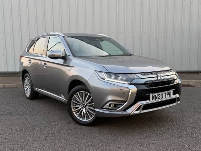 Mitsubishi Outlander 2.4 PHEV Exceed Safety 5dr Auto Estate Petrol / Electric Hybrid Grey