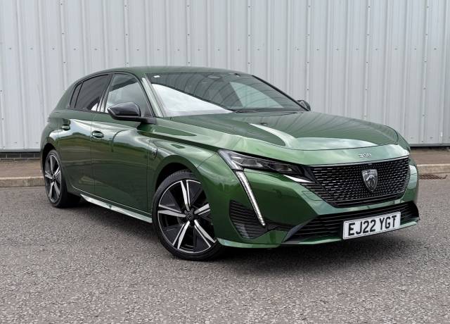 Peugeot 308 1.5 BlueHDi GT 5dr EAT8 Hatchback Diesel Green