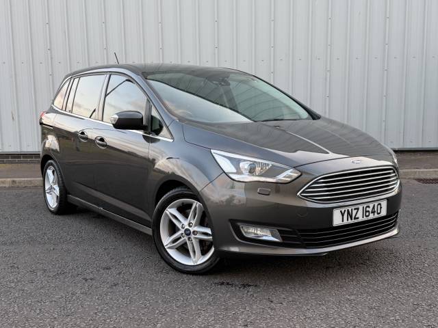 Ford Grand C-MAX 1.5 TDCi Titanium X 5dr Powershift MPV Diesel Grey