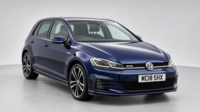 Volkswagen Golf 2.0 TDI 184 GTD 5dr Hatchback Diesel Blue